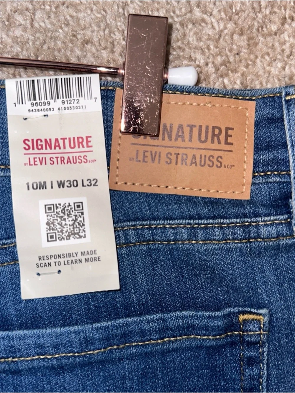 Signature by Levi Strauss Blue Flare Jeans